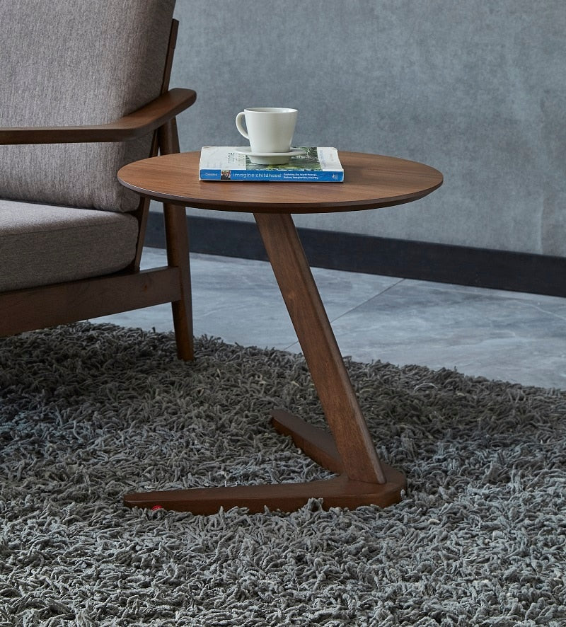 K-STAR Home Side Table Furniture Round Coffee For Living Room Small Bedside Design End Sofaside Minimalist Small Desk