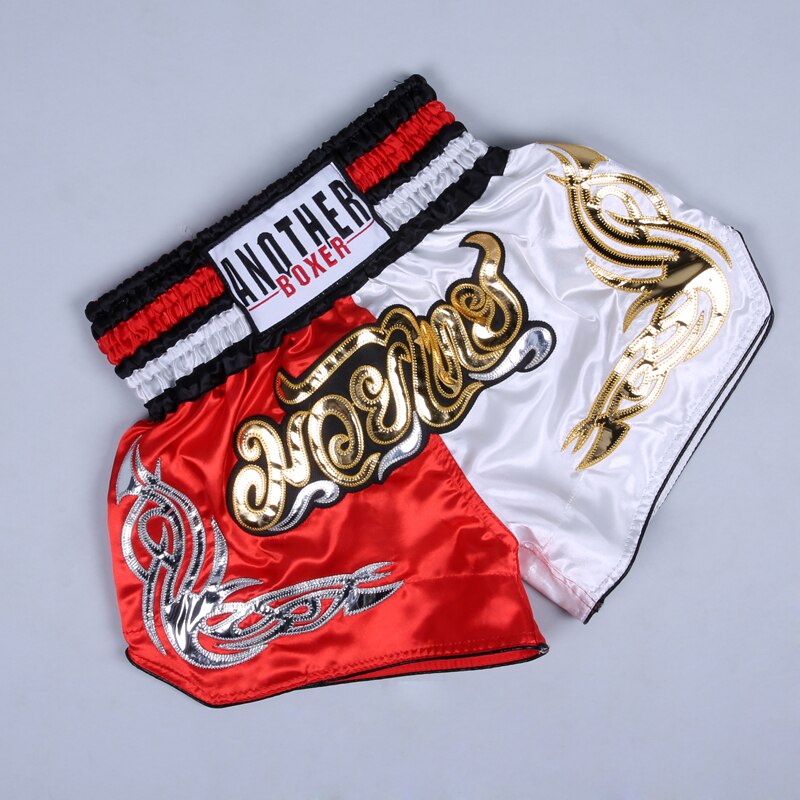 Muay Thai Shorts Professional Sanda Boxing Suits Adult Competition Training MMA Fighting Short-Pants Girls Boys Boxeo Kickboxing