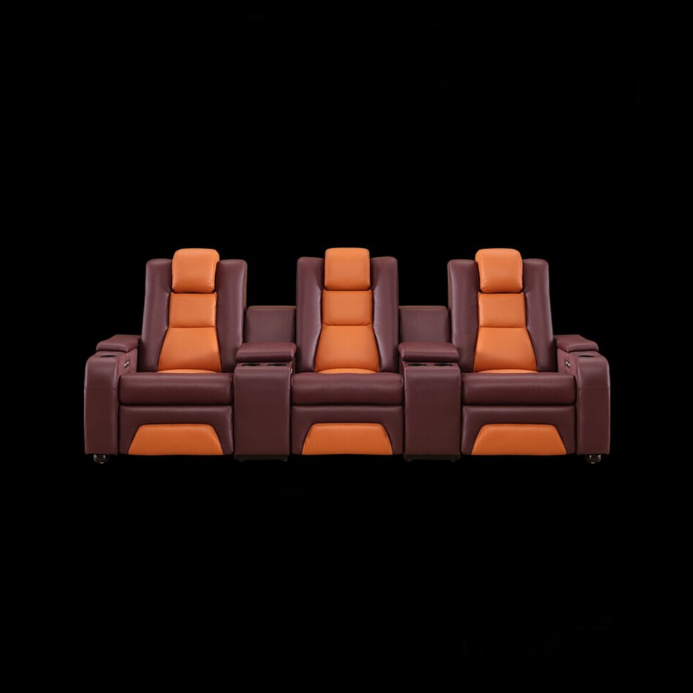 electric recliner relax massage chair theater living room Sofa bed functional genuine leather couch Nordic modern диван мебель