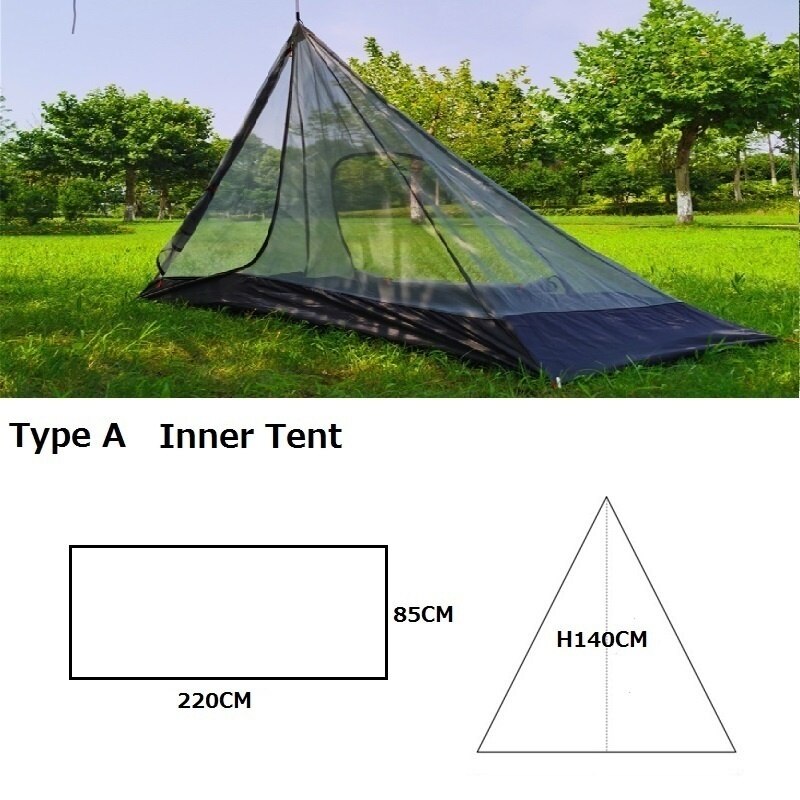 New Ultralight Outdoor Camping Teepee Pyramid Tent Shelter Awning With Snow Skirt With Chimney Hole Backpacking Tents