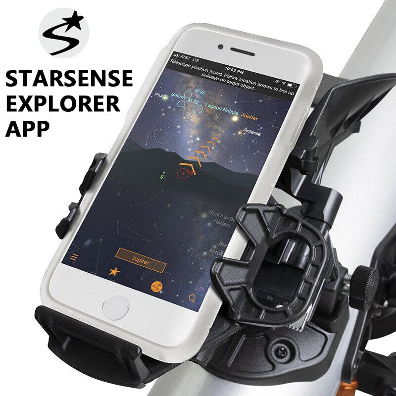 Celestron Professional StarSense Explorer LT80AZ Smart Phone App-Enabled Refractor 80mm F/11 Astronomical Telescope XLT Coating